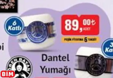 ÖREN BAYAN DANTEL YUMAĞI 6 KATLI